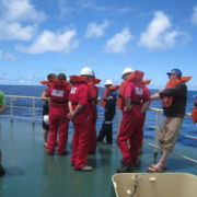 M_Mowat@ECORD_IODP_Sunny skies as we assemble..