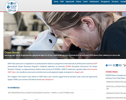 IODP Italia has launched its new website