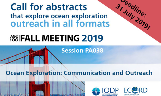 Call for abstracts: outreach in all formats, AGU 2019