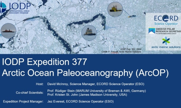 IODP Expedition 377 ArcOP – Webinar at EGU2021