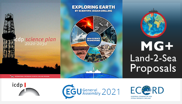 IODP and ICDP New Science Plans and Land-2-Sea proposals – Webinar at EGU2021