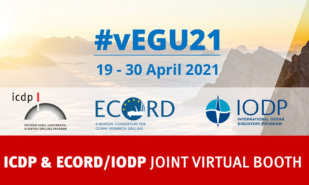 Scientific Drilling at vEGU21 – IODP/ECORD-ICDP joint booth