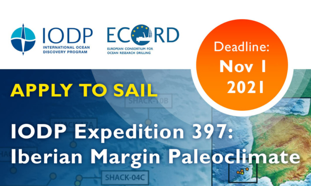 CALL FOR APPLICATIONS IODP Expeditions 397: Iberian Margin Paleoclimate