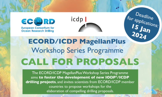 Call For Proposals – ECORD/ICDP MagellanPlus Workshop Series Programme