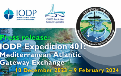 IODP Expedition 401: Mediterranean Atlantic Gateway Exchange starts on 10 December 2023