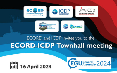 ECORD at the EGU 2024 and ECORD-ICDP Townhall meeting 2024