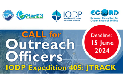 Call for Outreach Officers – IODP Expedition 405: JTRACK