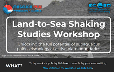 MagellanPlus workshop: Land-to-Sea Shaking Studies