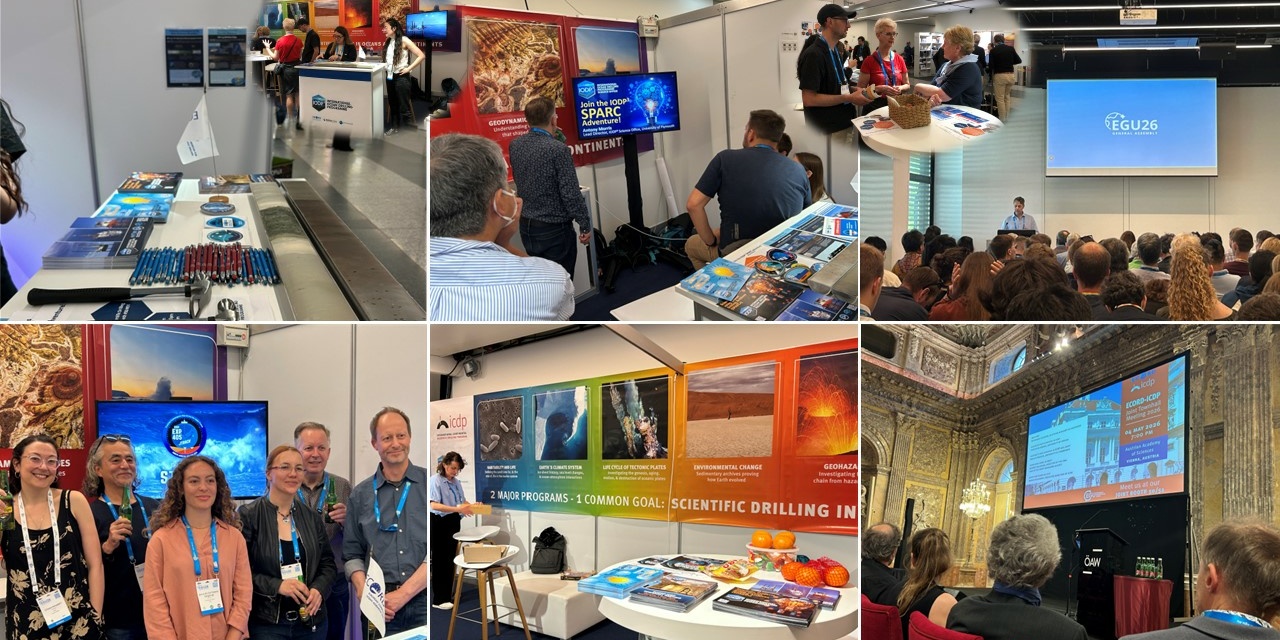 A successful EGU2026 for the ocean drilling community!